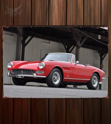 Металлическая табличка Ferrari 275 GTS Spider